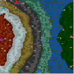 Download map The Five Rings - heroes 3 maps