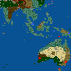 Download map Asia + Australia - heroes 3 maps