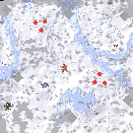 Download map Вечная мерзлота (Icy plains) - heroes 4 maps