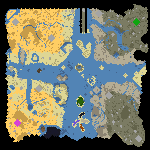 Download map Destiny of four - heroes 4 maps
