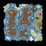 Download map Dangerous land - heroes 4 maps