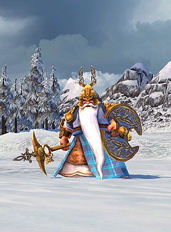 Heroes 5 Tribes of the East: Dwarves Stone Defender: Enraged, Armored, Large Shield, Hold Ground, Prepared Position
