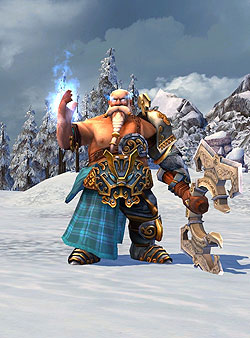 Heroes 5 Tribes of the East: Dwarves Thunder Thane: Large Creature, Teleport, Immunity to Lightning, Stormstrike, Stormbolt