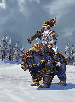 Heroes 5 Tribes of the East: Dwarves White bear Rider: Enraged, Bear Roar