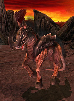 Heroes 5 Tribes of the East: Inferno Hellmare: Fear, Searing Aura, Large Creature