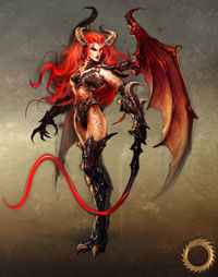 Might & Magic: Heroes 6 Succubus Inferno artwork