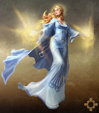Might & Magic: Heroes 6 Priestess Haven artwork