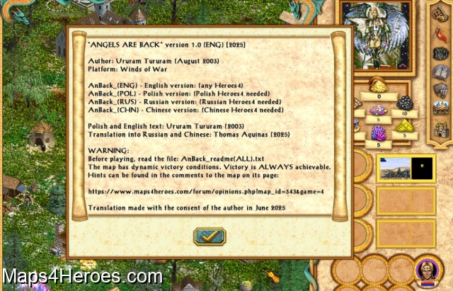 Added Russian, Chinese and Polish versions - Angels are Back