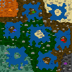 Download map Seven Lakes - heroes 3 maps